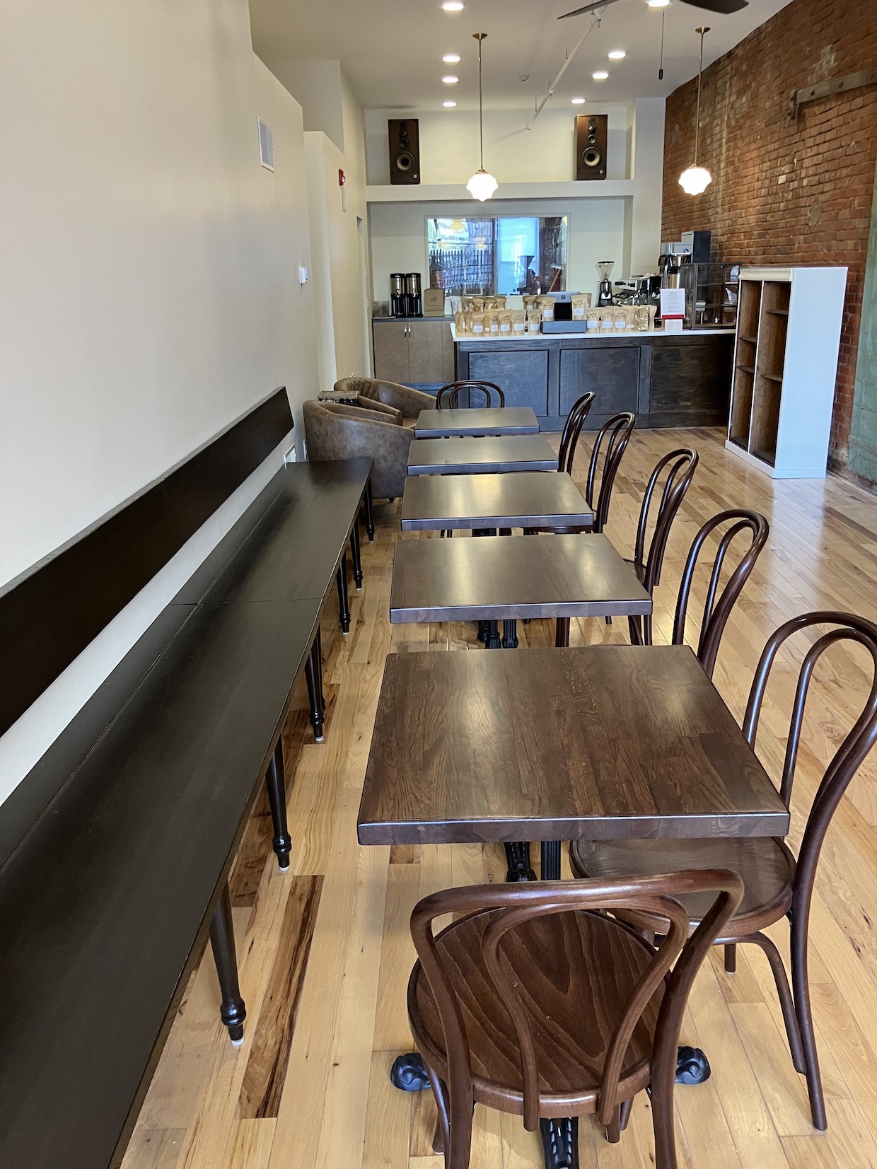 Otto Coffee Roasters Binghamton seating