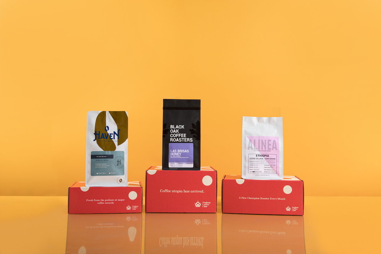 Subscription Service Podium Espresso Membership Champions Award-Profitable RoastersDaily Espresso Information by Roast Journal