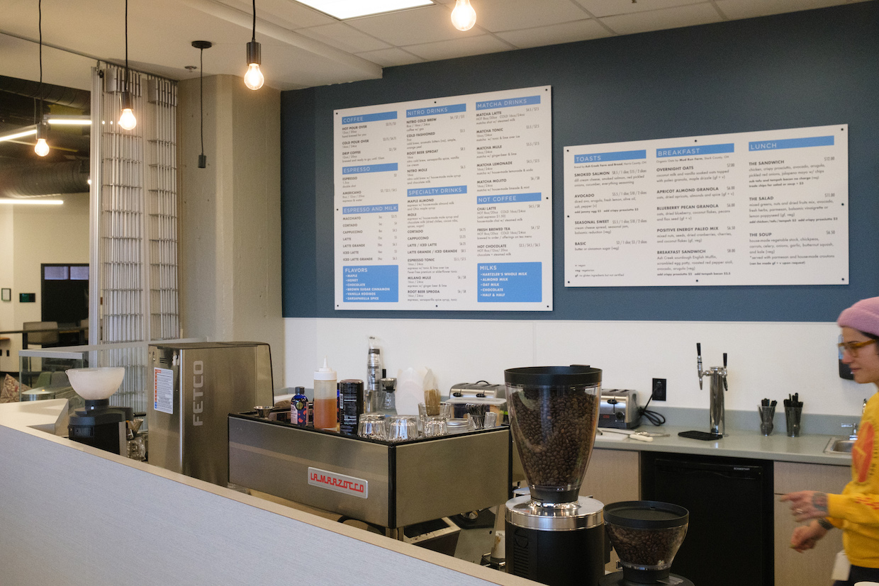 Akron Coffee Lab menu 1