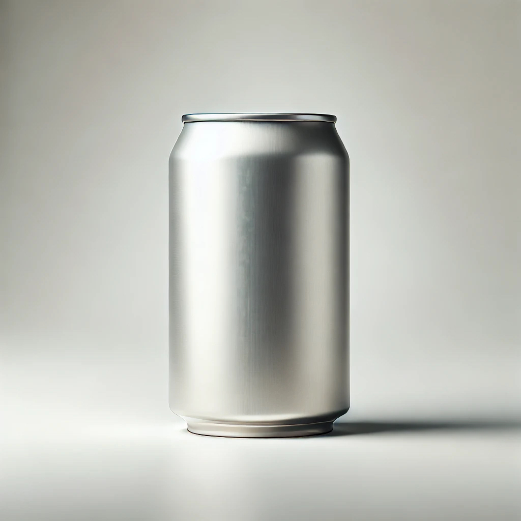 Single unmarked can