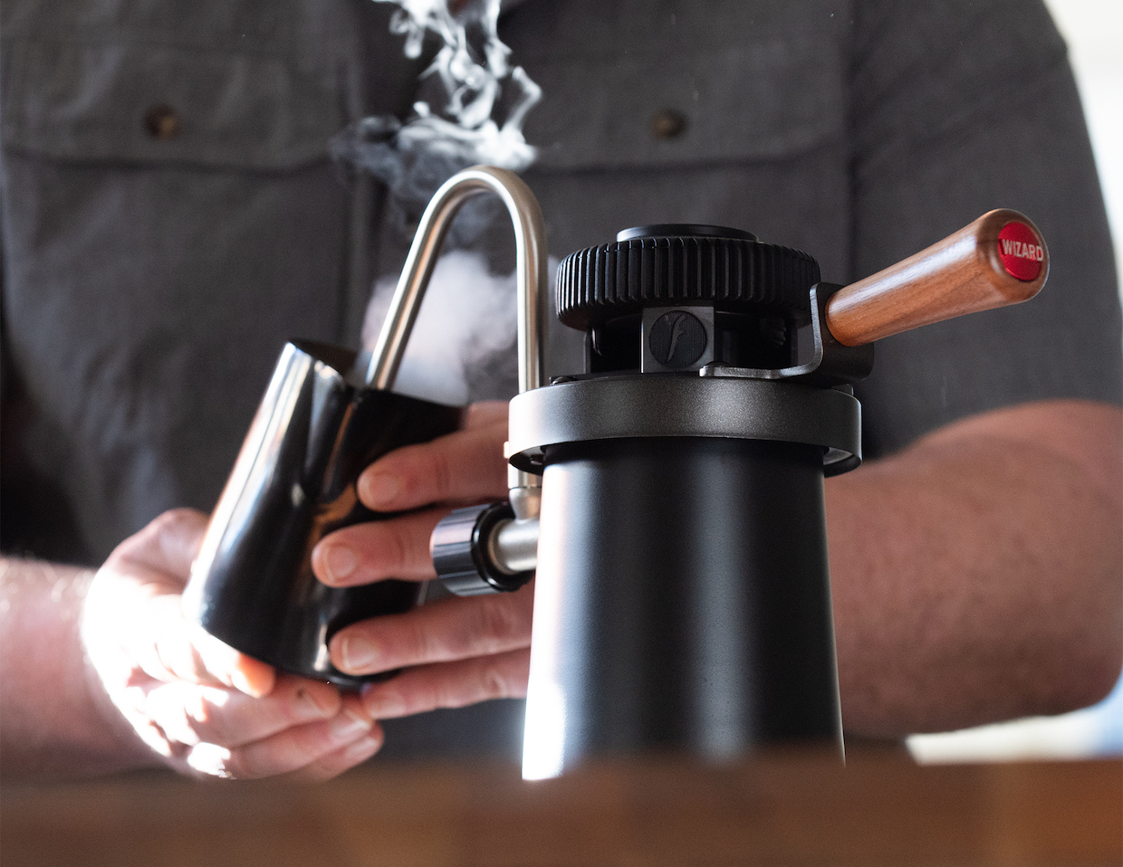 The Wizard Steamer + Biochar in ColombiaDaily Espresso Information by Roast Journal