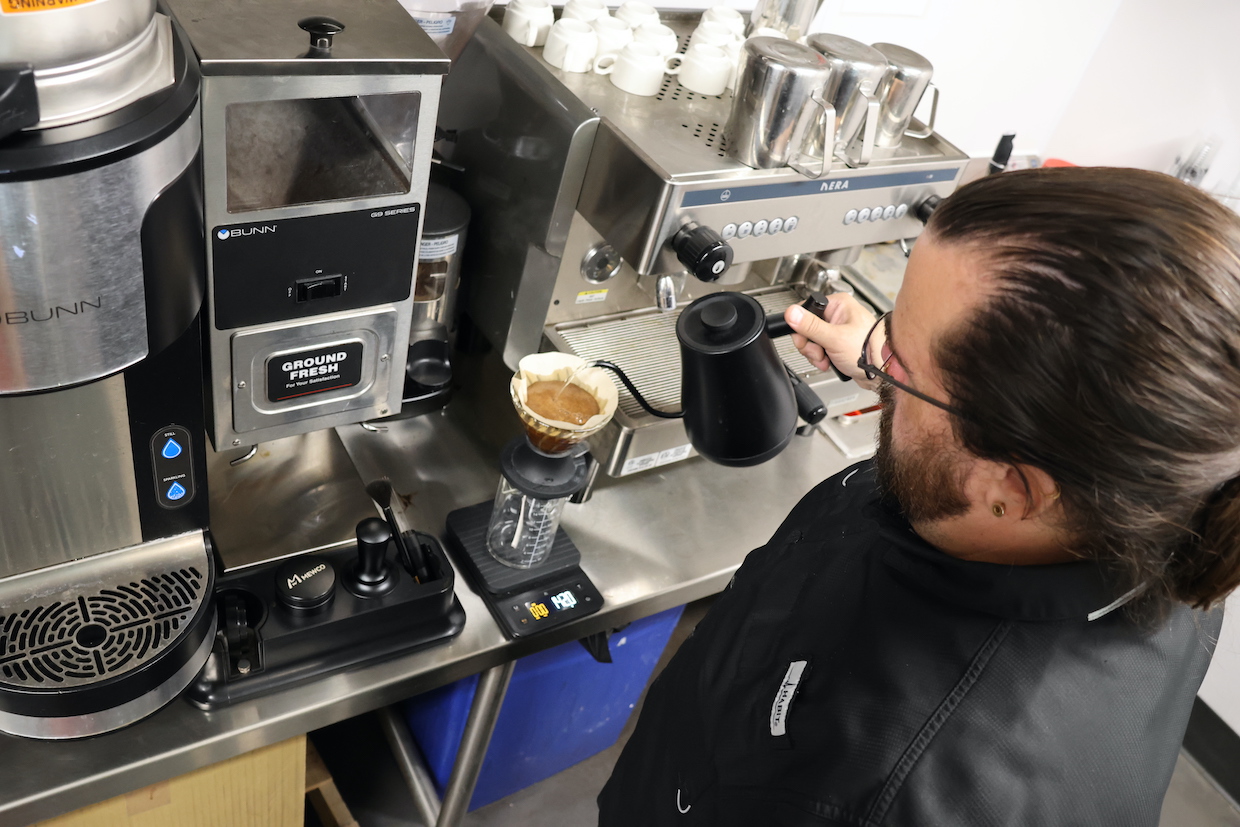 Ghost Coffee Roaster bar