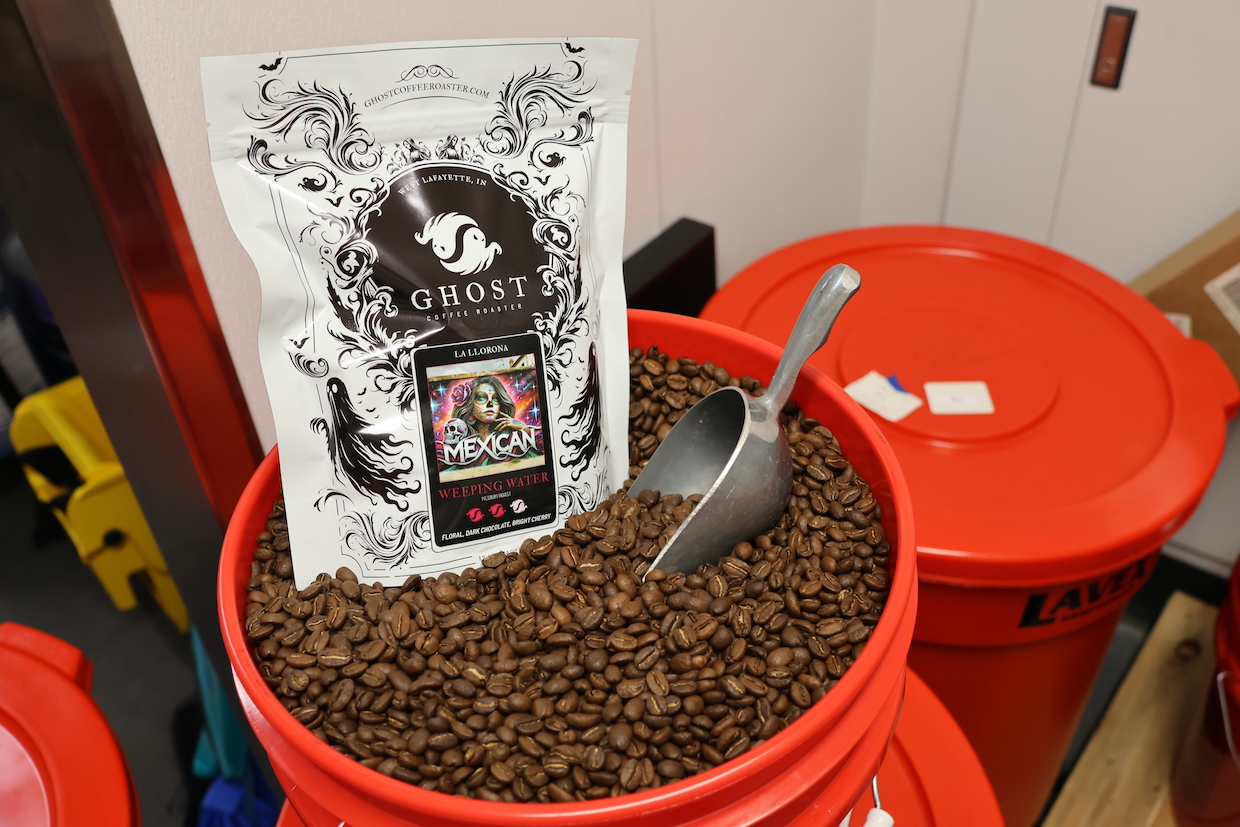 Ghost Coffee Roaster package