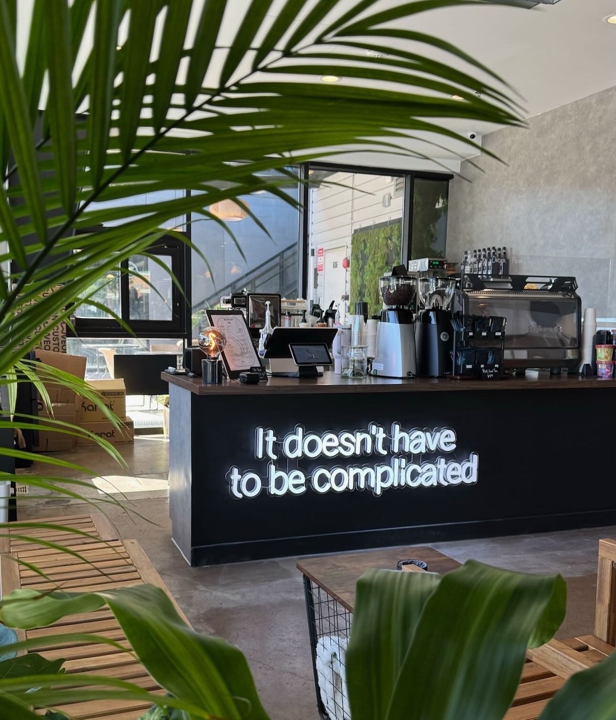 Simple Coffee in Houston – Image courtesy of simple coffee