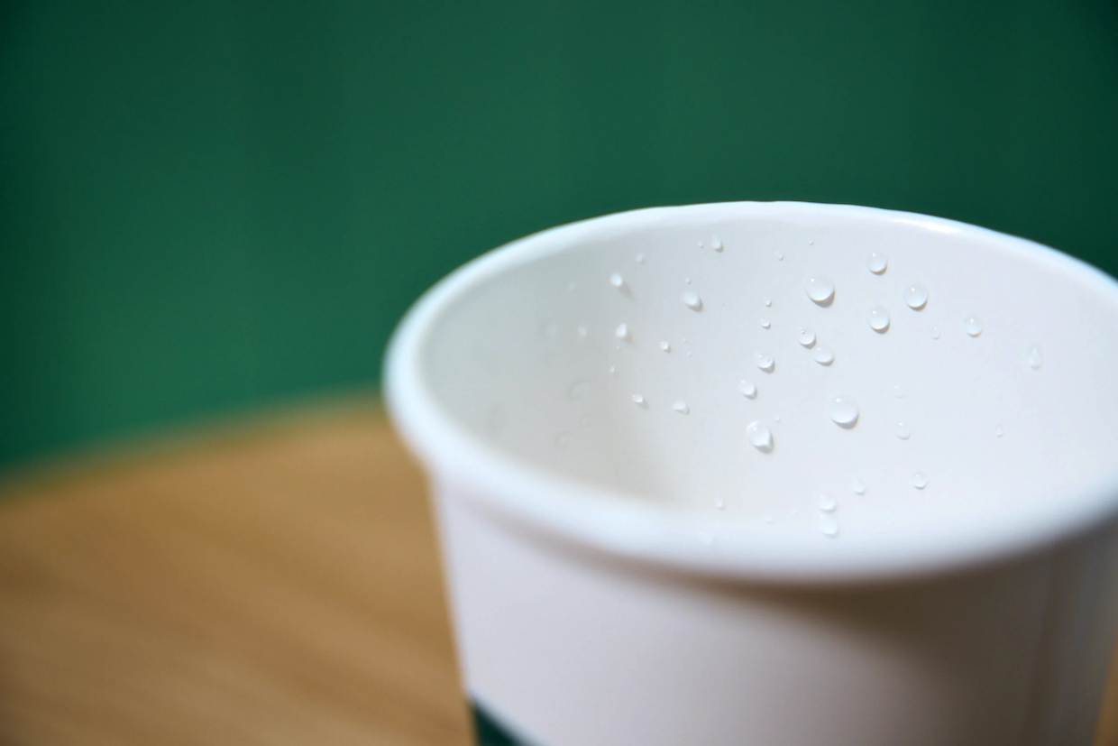 Starbucks cup lining