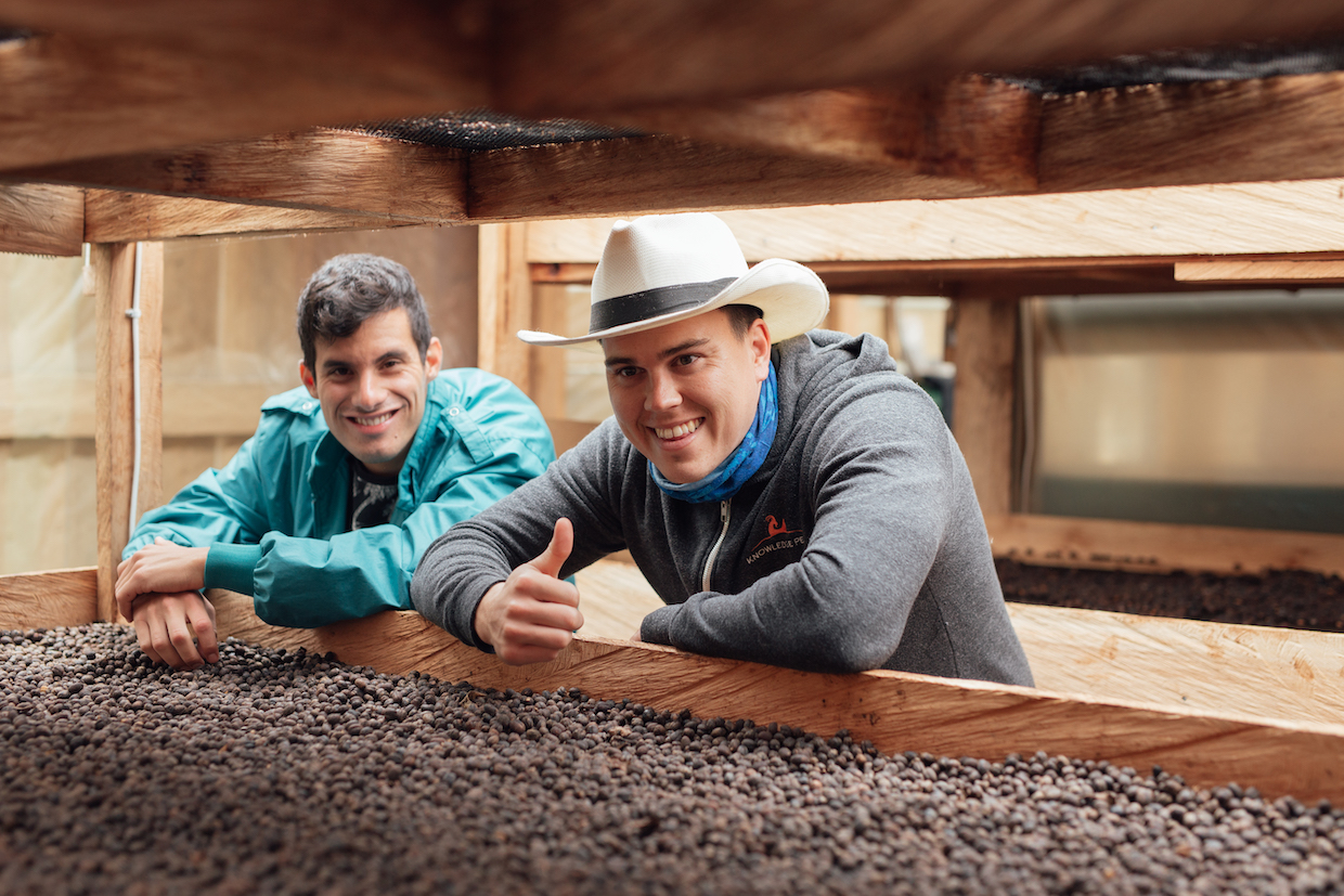 Jordan Herring and Lucas Cuadros from Unblended Coffee