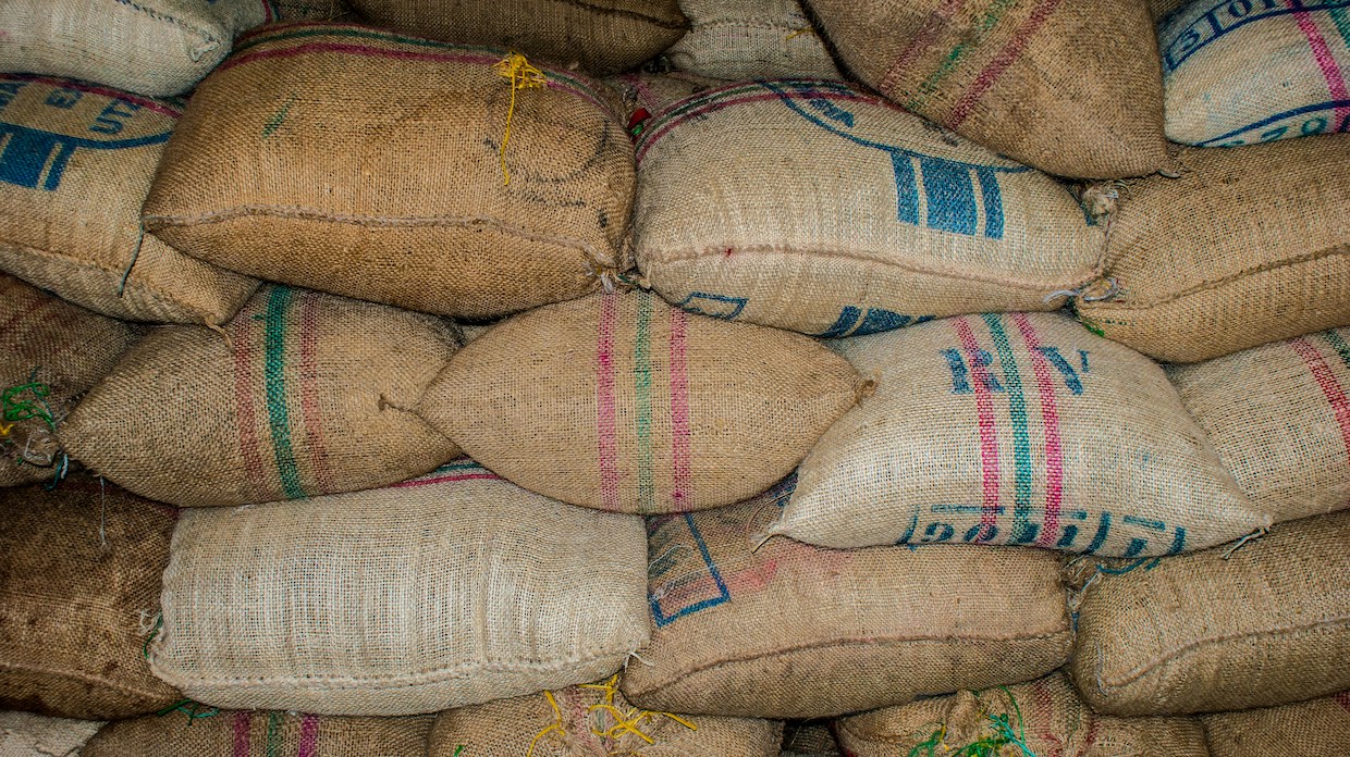 coffee sacks