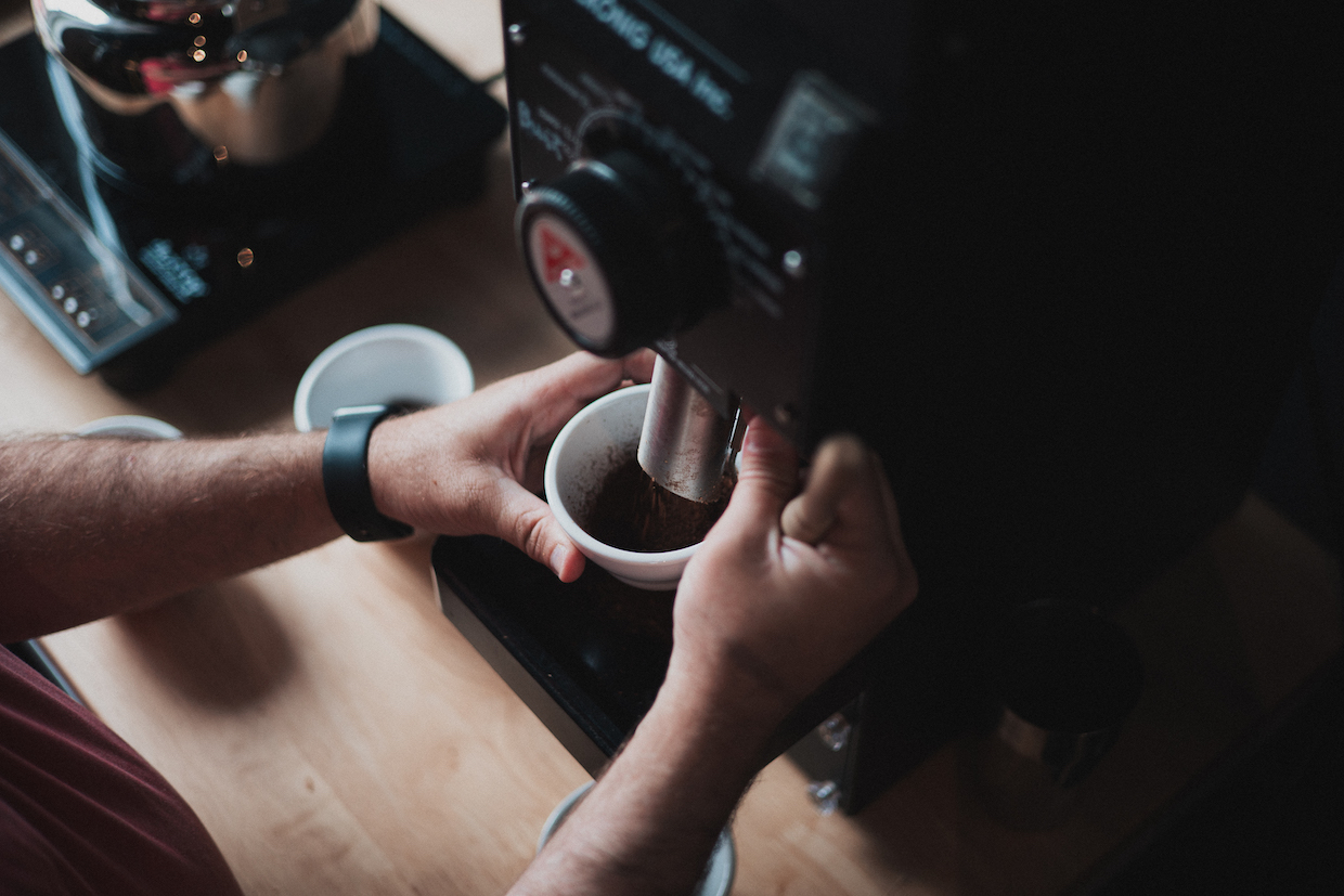 Notable Roasting Atlanta grinder
