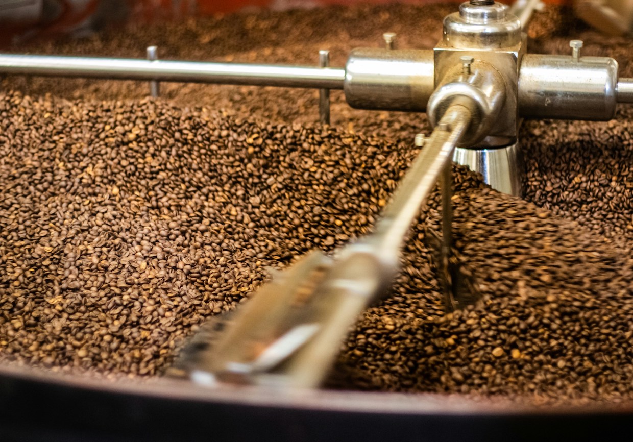 brazil coffee roasting