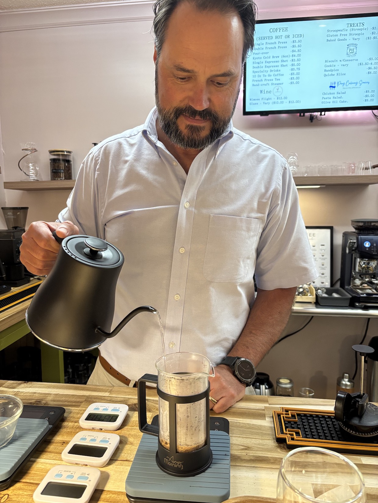 Three Oaks Coffee Shelby Press 2