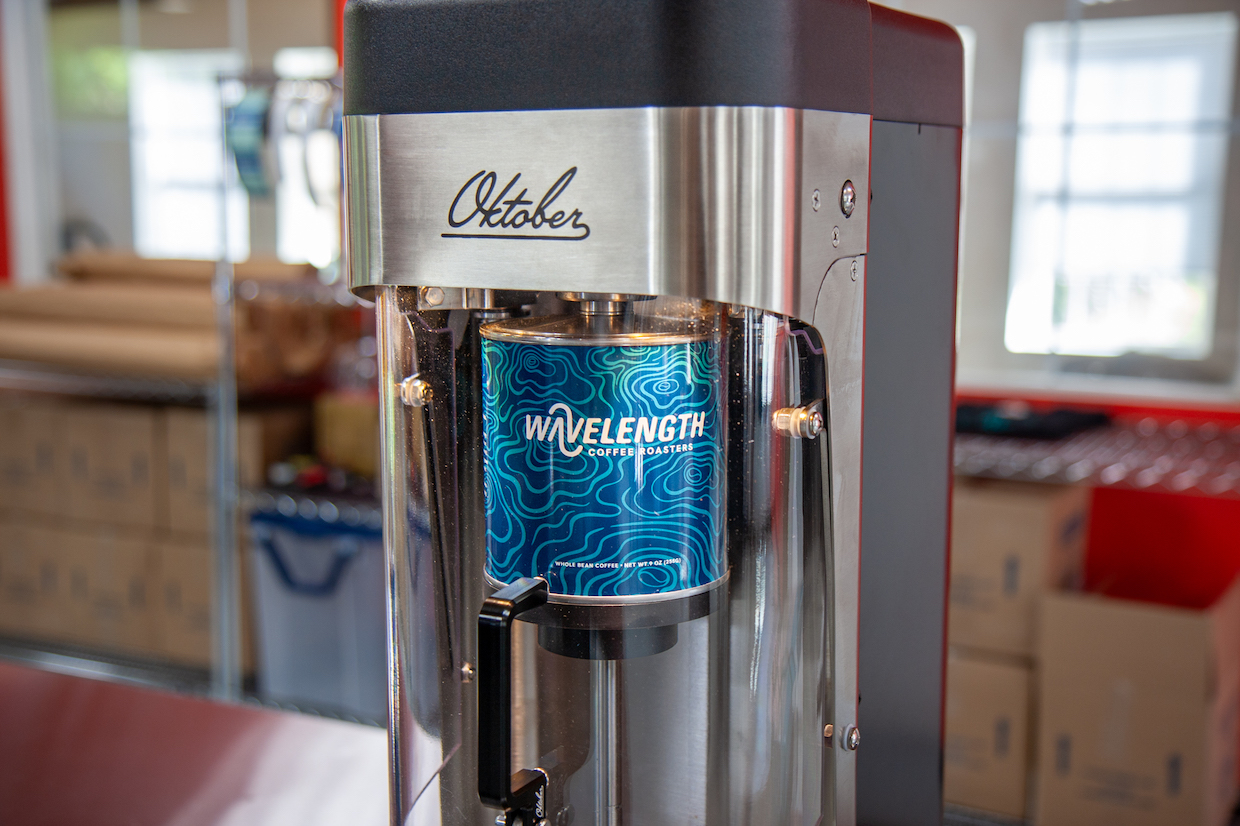 Wavelength Coffee canning