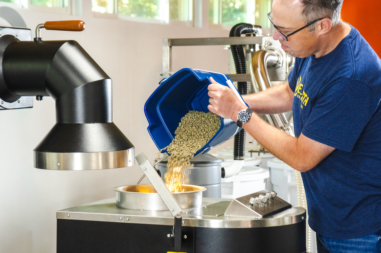 Wavelength Coffee green