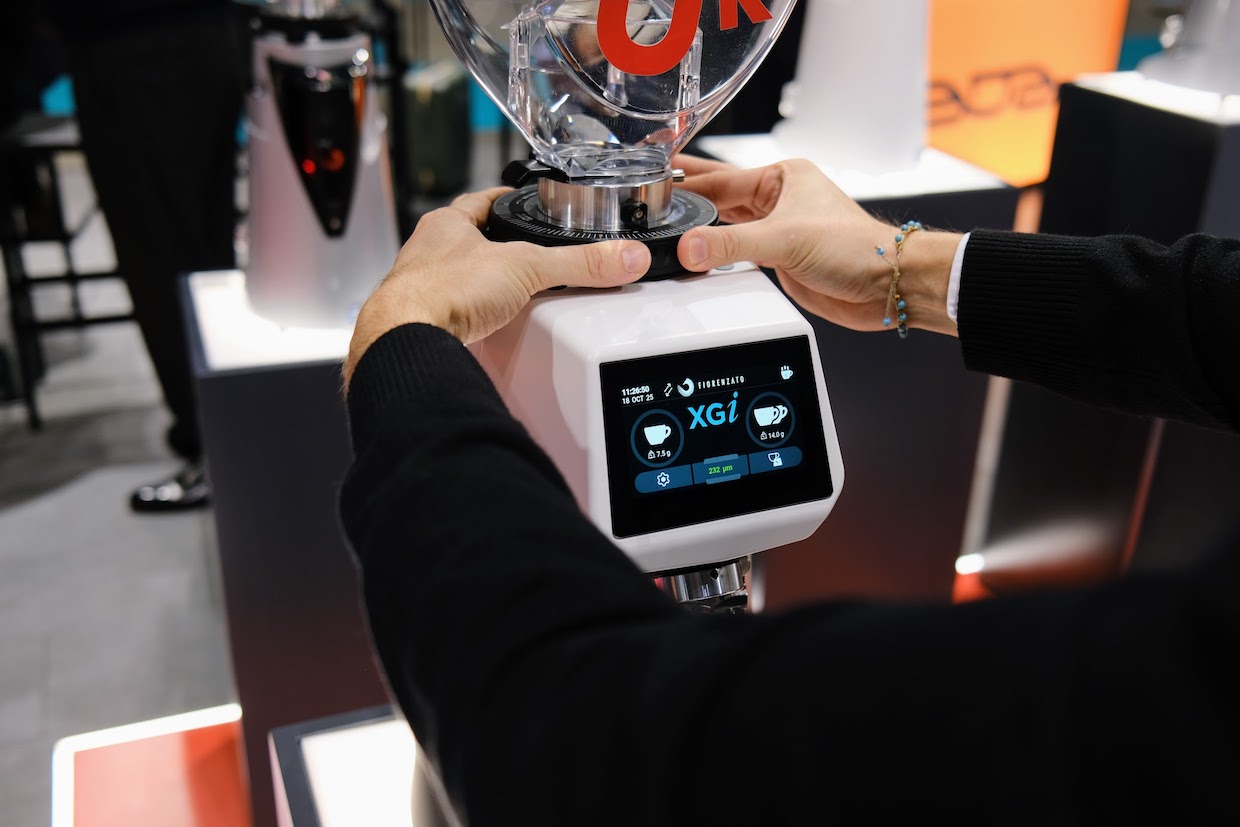 Fiorenzato Provides Ring Nut and ‘Ada’ Connection to All New Grinders