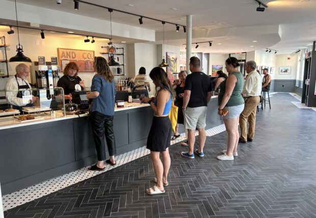 Flatiron Coffee Bar Portland Maine cafe