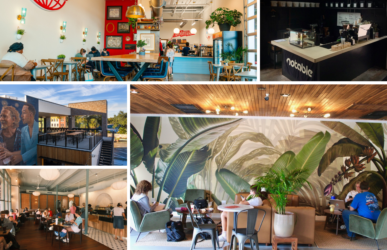 New coffee shops US southeast