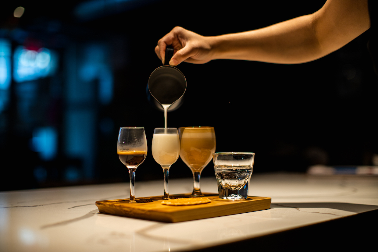 Coffee Project NY deconstructed latte