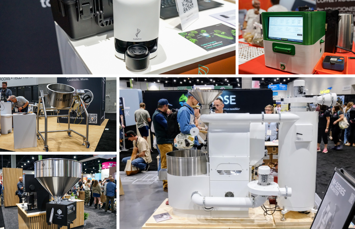 New Green Coffee and Roastery Equipment from World of Coffee San Diego