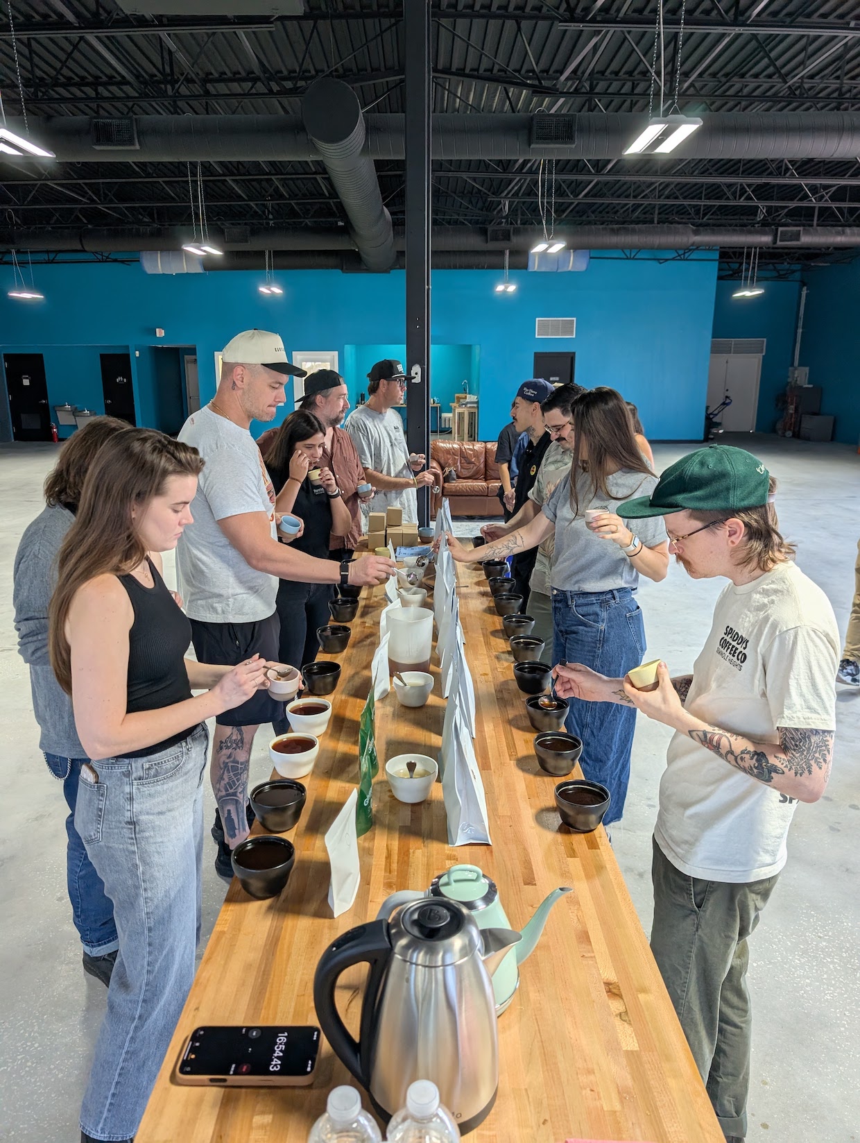 Autonomy Coffee Lab cupping