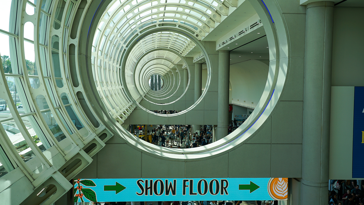 Scenes from World of Coffee San Diego