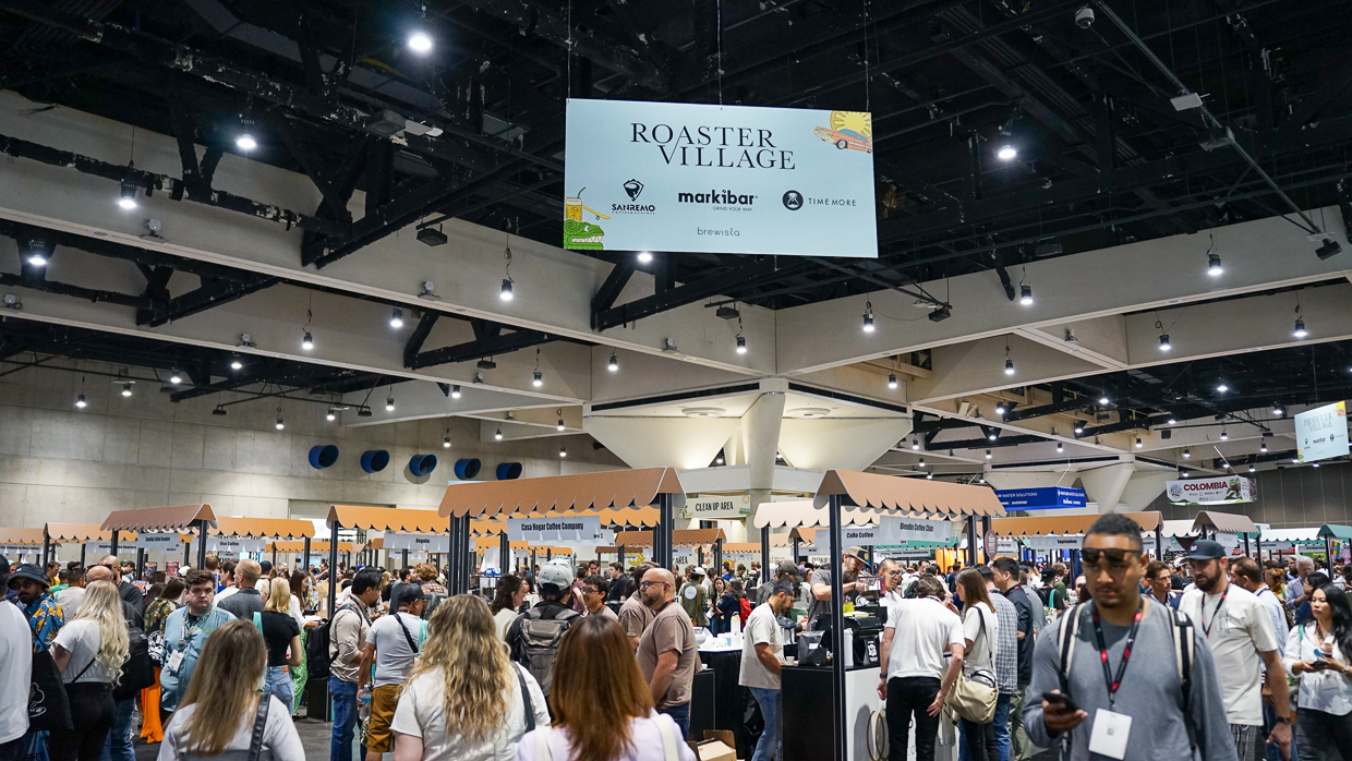 Scenes from World of Coffee San Diego