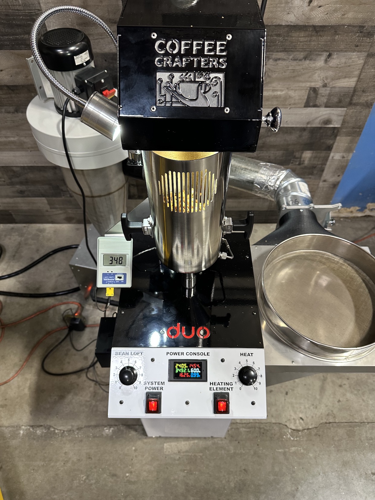 Coffee Crafters Duo roaster 2