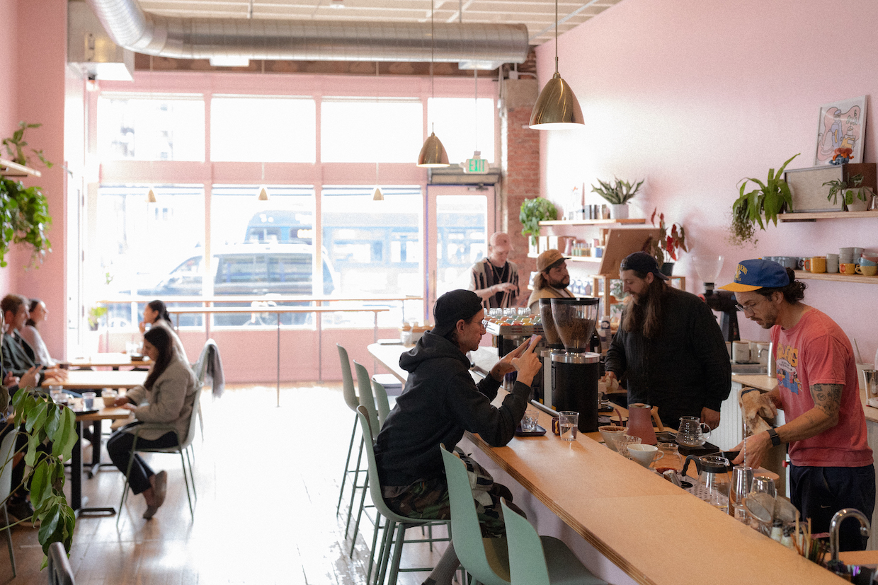 Gloom Coffee Bar Seattle Pioneer Square cafe