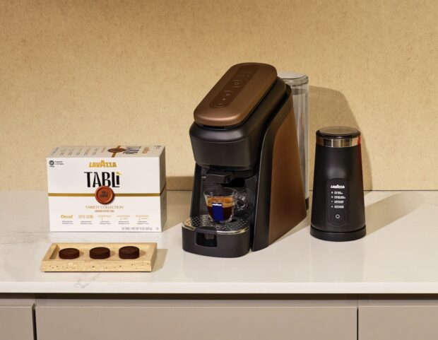 Lavazza Launches Tablì Brewer with Plastic-Free Coffee Tablets