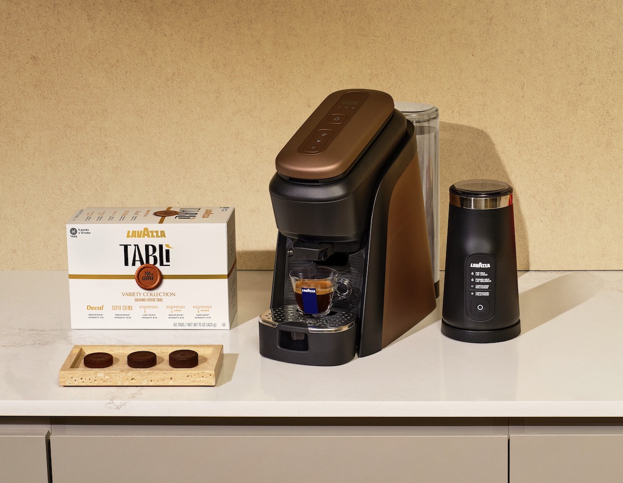 Lavazza Launches Tablì Brewer with Plastic-Free Espresso Tablets Lavazza Launches Tablì Brewer with Plastic-Free Espresso Tablets