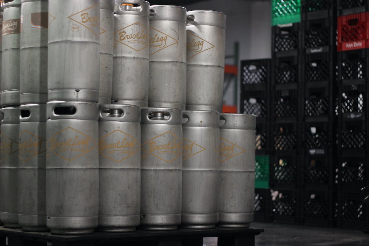 BrootLegg Extracts kegs