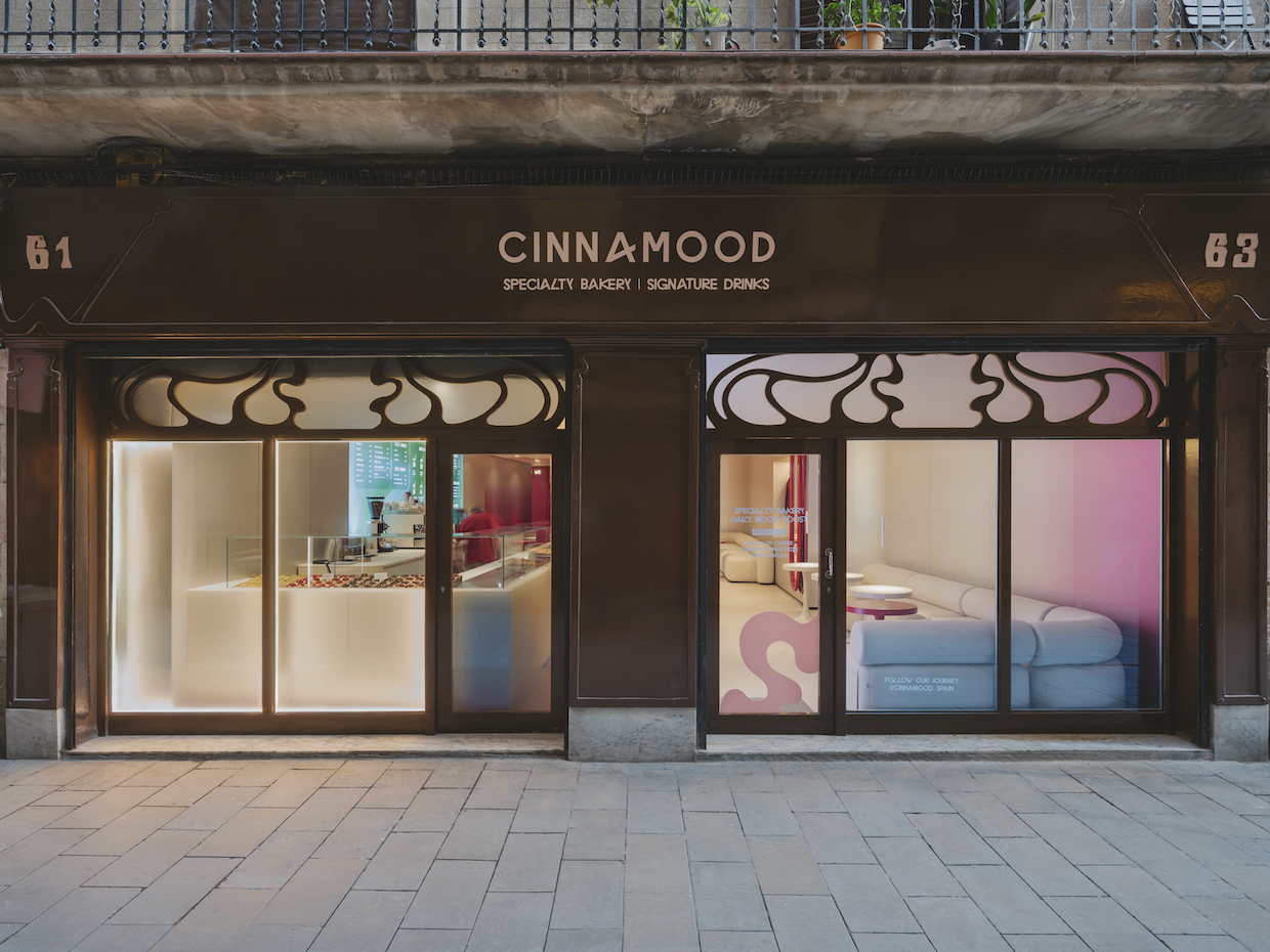 Design Details: A Fluid Space for Cinnamon Rolls and Specialty Coffee at Cinnamood in Barcelona