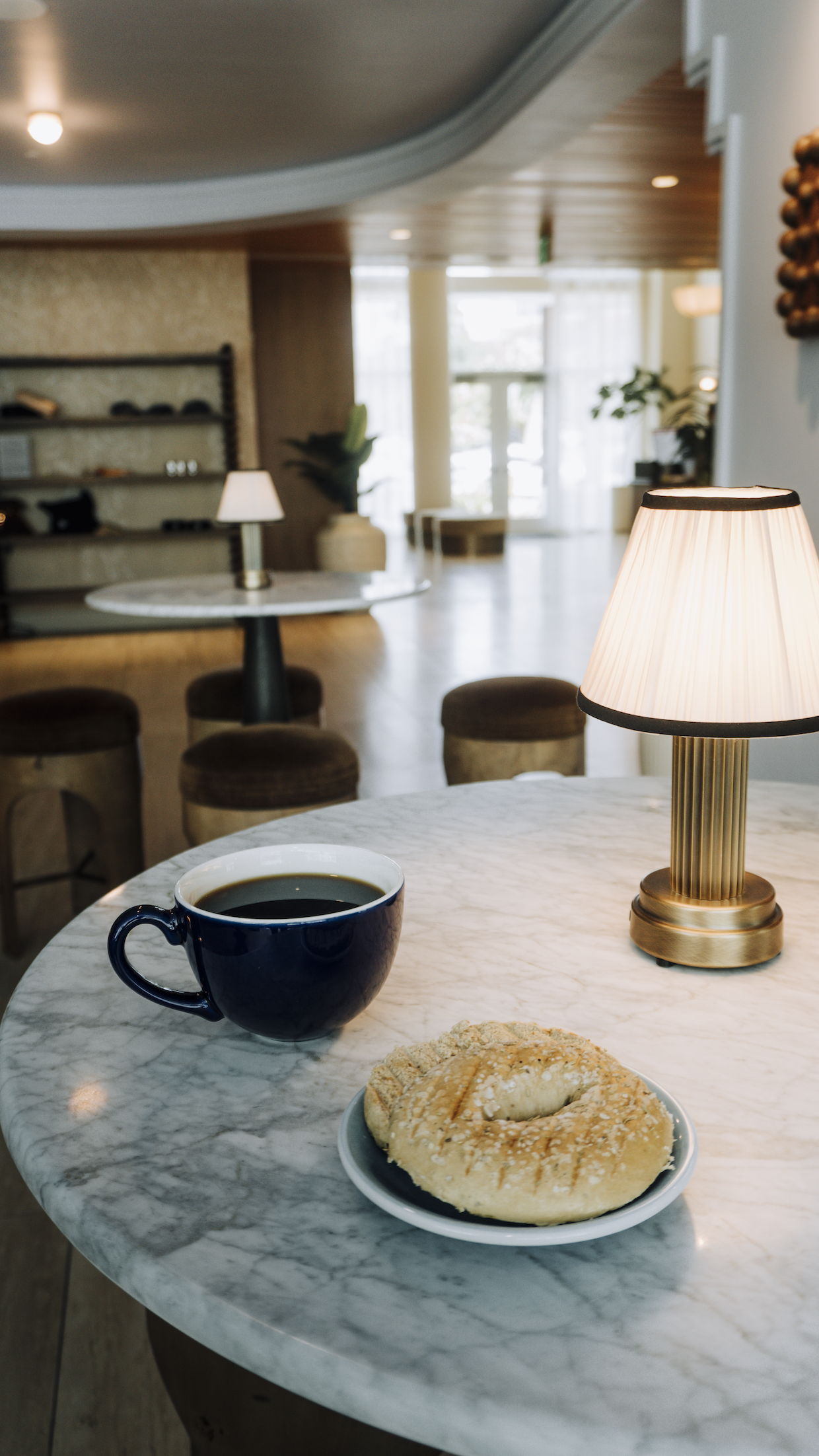 Cuvee Coffee bagel