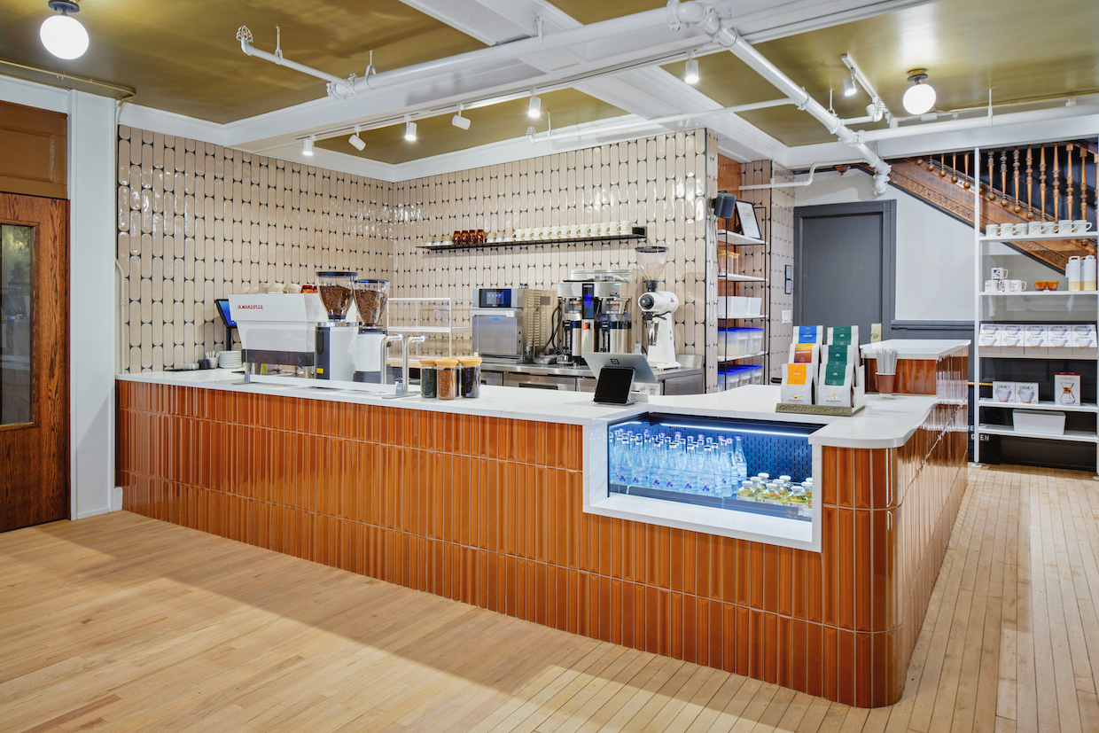 Groundswell Coffee Chicago Fine Arts Building bar