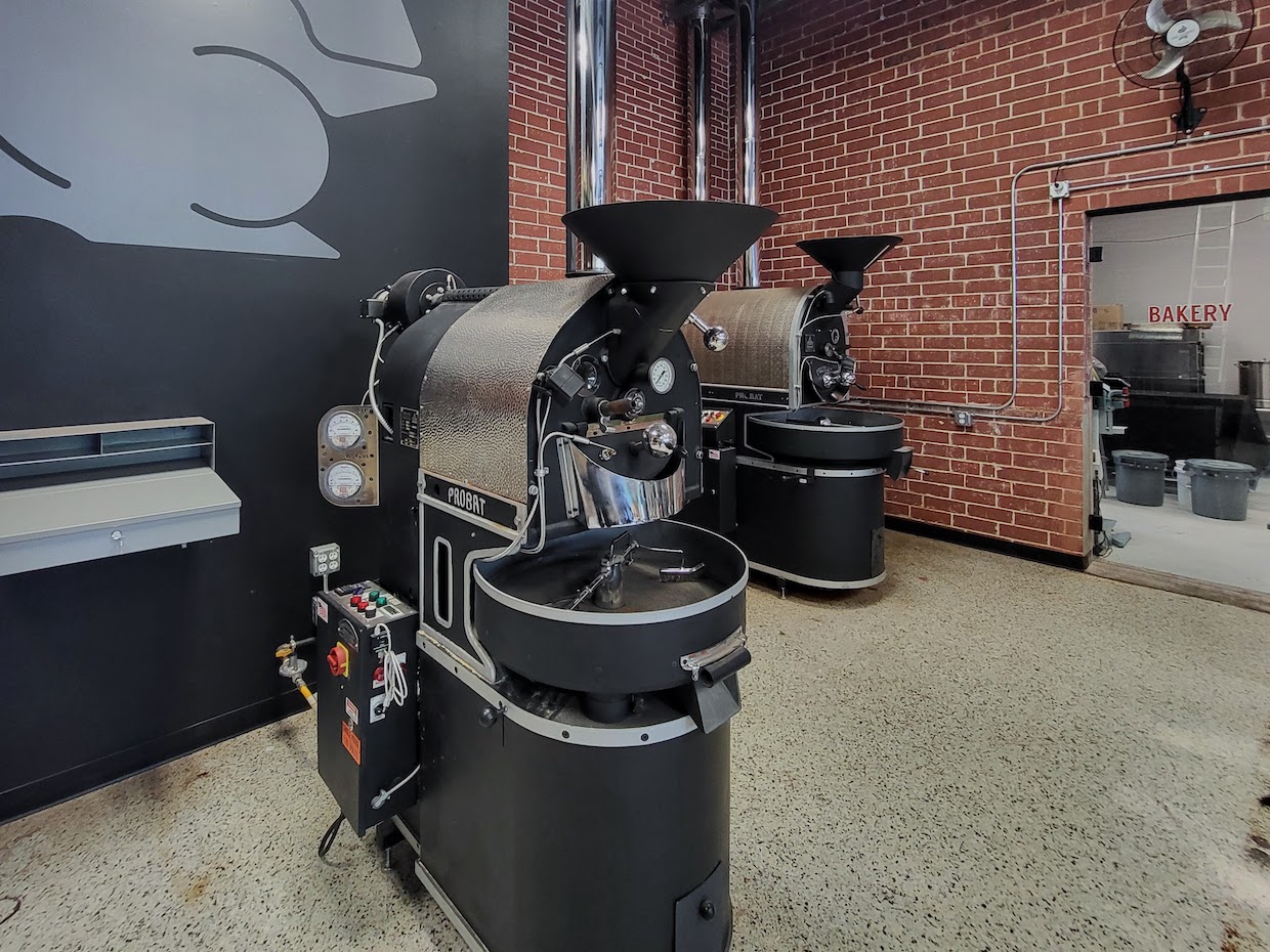 Gray Squirrel Coffee Carrboro roastery