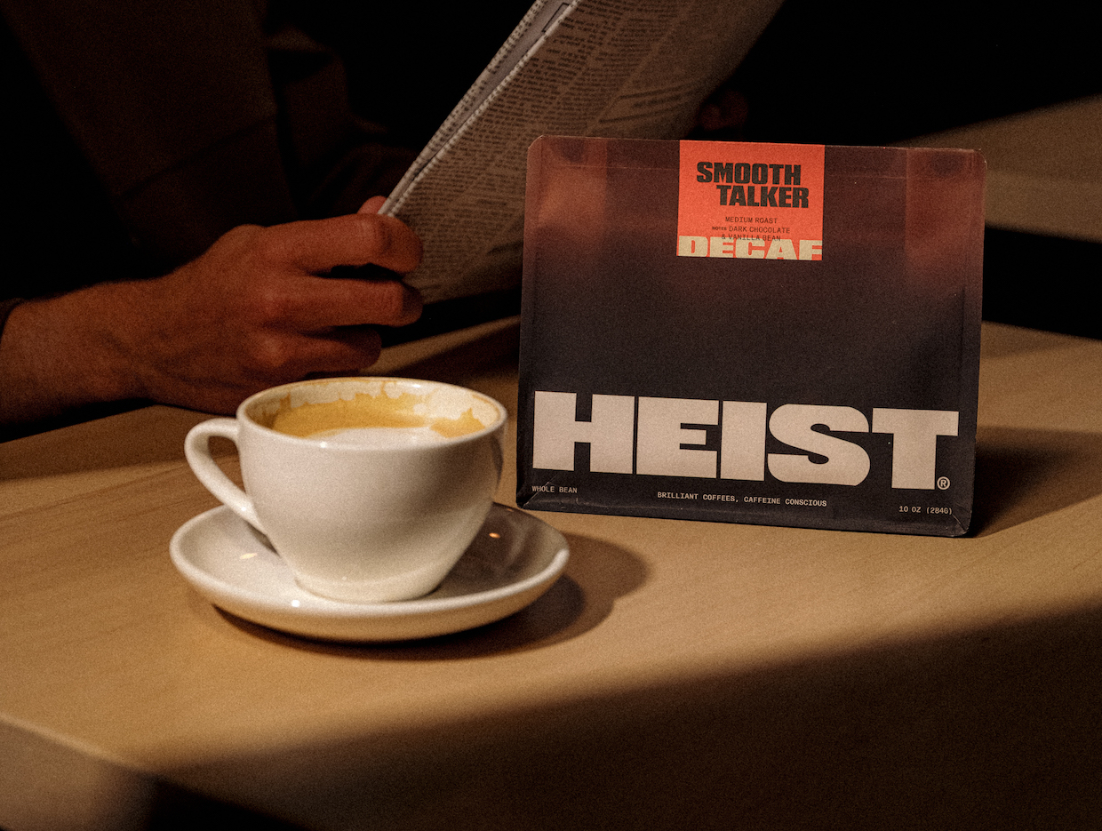 Heist decaf coffee 1