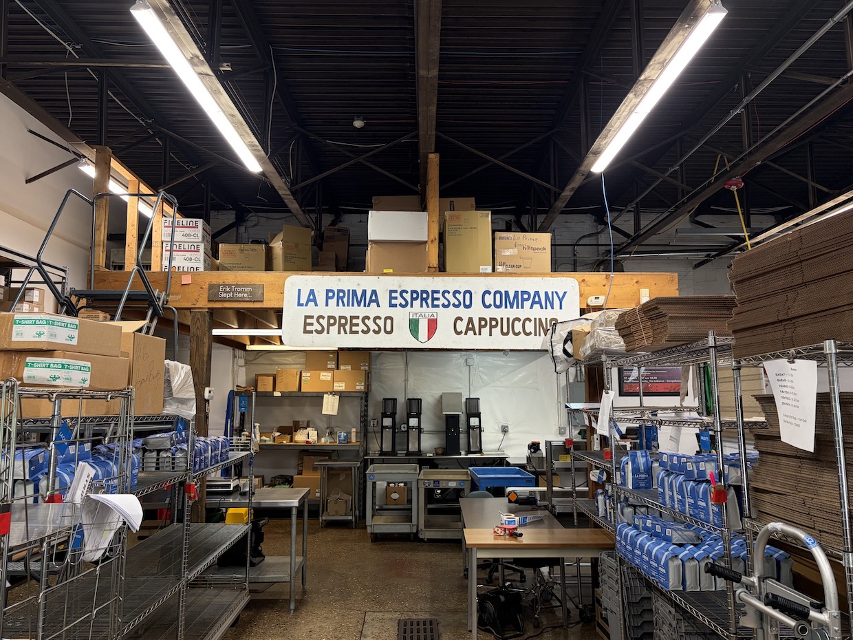 La Prima Espresso roastery