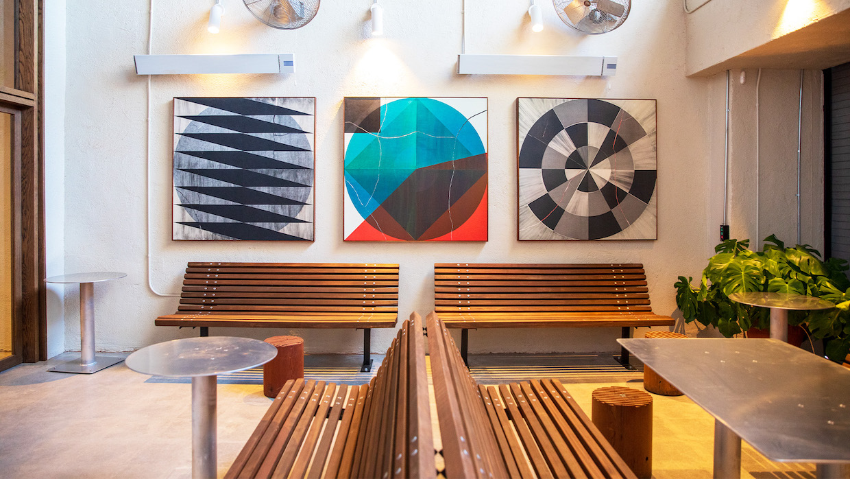 Portland Coffee Roasters Starland Theater Cafe art