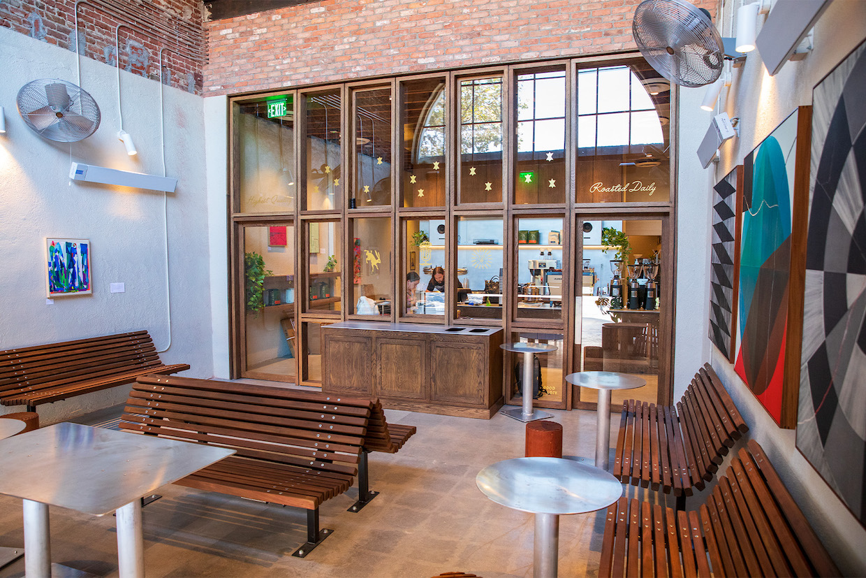 Portland Coffee Roasters Starland Theater Cafe entry