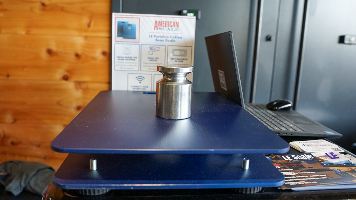 Built For Farms, the LE Scale Pivots Into Roasteries